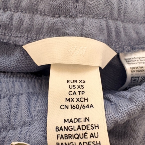 H&M Women's blue Athletic Shorts - Picture 3 of 5